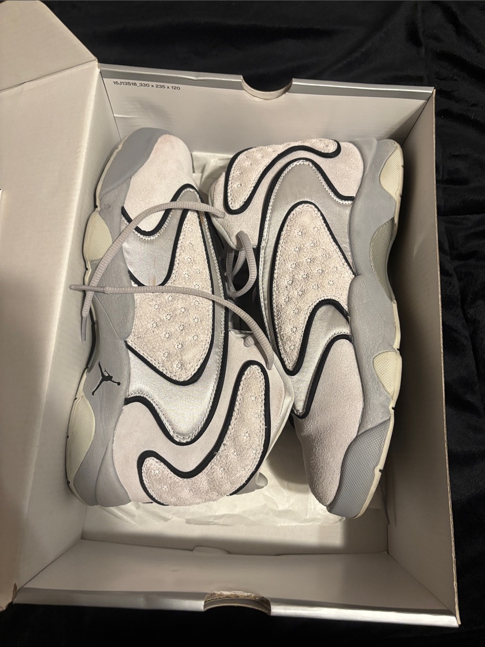 WMNS Air Jordan OG - Neutral/Cement Grey & Black